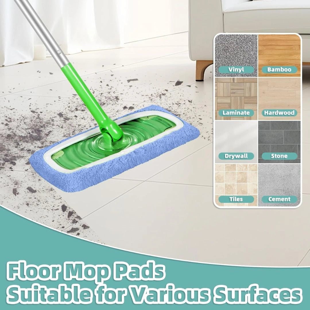 Mop pad microfiber texture close-up