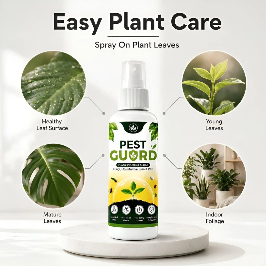 Pest guard spray nozzle close-up
